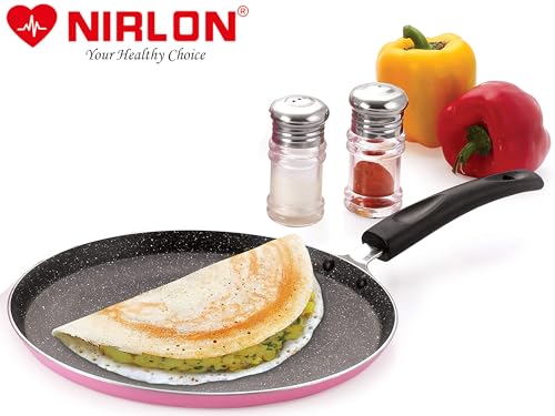 Image of Nirlon Kitchen Accessories for Cooking Non Stick Aluminium Flat Dosa Tawa