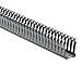 Hellermann Tyton North America 181-11509 Slotted Wall Wiring Duct, 1" x 1.5", Adhesive, PVC, Gray, 1.57" Height, 1" Width, 6