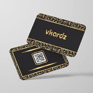 Designer Digital Business NFC Card Easy Contact sharing Card with Premium Profile Access || NFC Card || Smart visiting card (Royal gold shade)