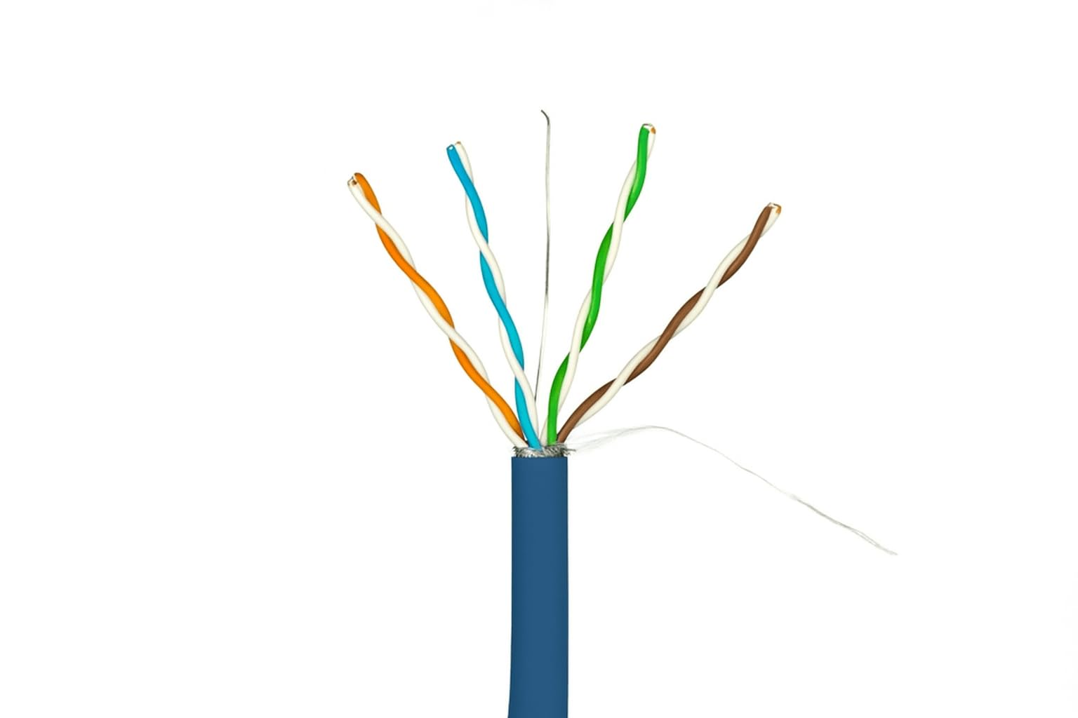 Danicom CAT6A S/FTP 100m cable sur bobine rigide - LSZH (Dca), POE, Ethernet, LAN, câble de raccordement, câble de données, RJ45 - pour armoire de serveur, commutateurs, routeurs, modems !