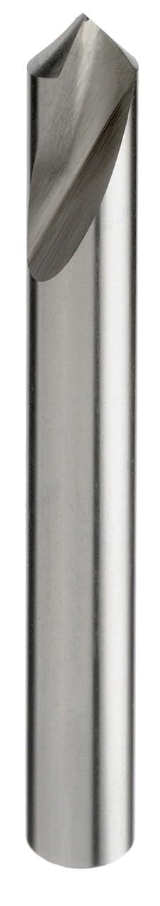 HSSE NC Anbohrer, 90°, Blank oder TIN, Ø 2 bis 25 mm zum präzisen Zentrieren, Bohren und Anbohren (6,0 mm/Unbeschichtet)