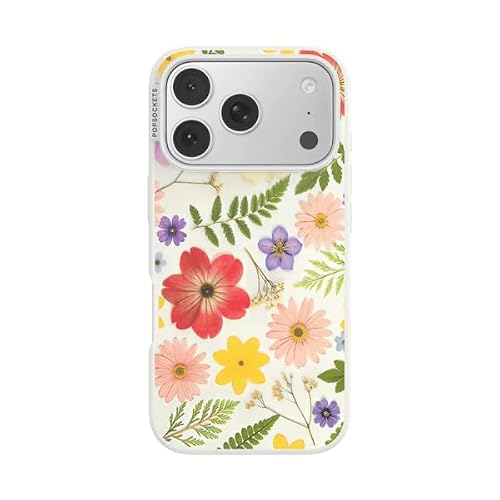 PopSockets iPhone 18 Pro Phone Case with MagSafe- Wild Blooms