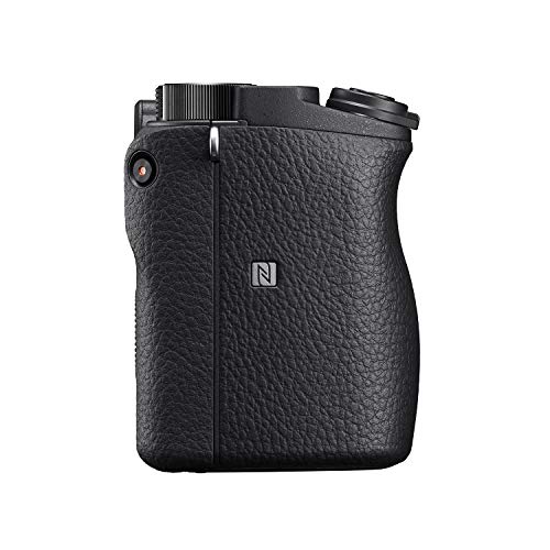 Sony Alpha a6400 Mirrorless Camera: Compact APS-C Interchangeable Lens Digital Camera with Real-Time Eye Auto Focus, 4K Video & Flip Up Touchscreen - E Mount Compatible Cameras - ILCE-6400/B Body