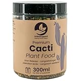 SYBASupport Kakteendünger Langzeitdünger – Feststoffdünger für mineralisches Substrat, 300ml...