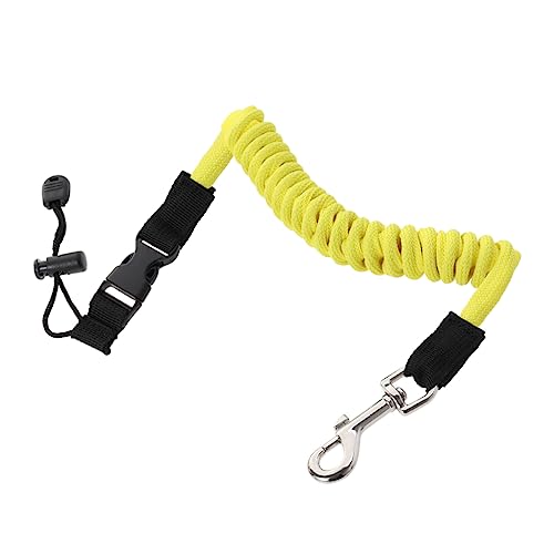 BESPORTBLE Elastic Paddle Rope Kayak Leash Plastic Buckle for Easy Attachment 155cm
