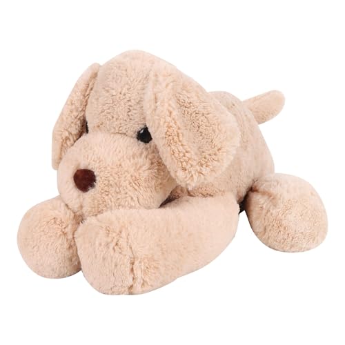 Image of DearJoy Cute Cuddly Dog | Light Brown - 28 cm