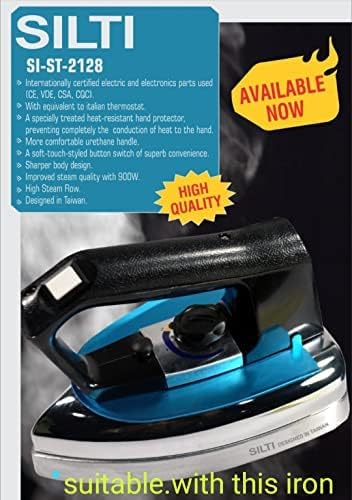 Image of 2128 Teflon Steam Iron Cover Perfect Fit for 2128 Industrial Steam Textile Irons | Seamless Press Cover | Durable Iron Shoe Protector | Heat-Proof Ironing Accessory |Teflon Iron Plate Cover