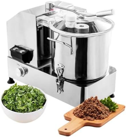 Electric Meat Grinder & Food Processor - 2000 RPM Adjustable Speed, Ideal for Restaurants, Canteens & Food Prep, Heavy Duty, Efficient Meat Grinding & Chopping