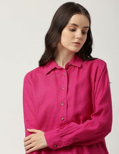 Image of Marks & Spencer Pack of 2 Poly Mix Spread Collar Shirt