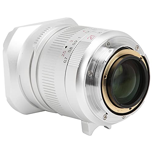 Ficha técnica Lente 21 mm F1.5 Sentido Tridimensional Ángulo de Visión de 92 ° Lente de Cámara con Montura M Amplia Aplicación para Leica M Leica M6 Leica M3 - Fernando Cortés