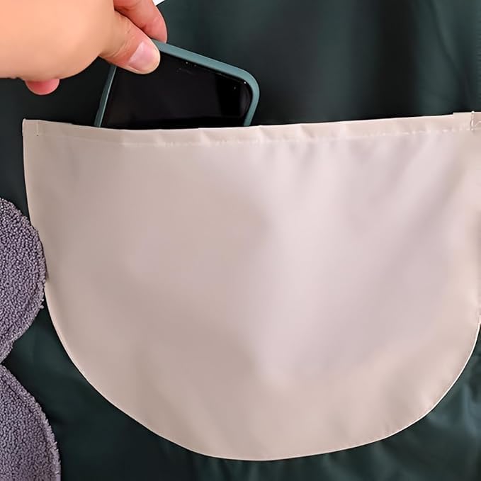 Image of HROY Kitchen Apron for Women & Men with Pocket & Side Towel | Kitchen Apron for Women & Men with Pocket & Side Towel | Reusable Cooking Chef Apron for Home Kitchen