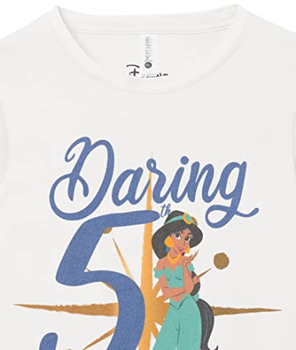 Disney Girl's Jasmine Fifth Birthday T-Shirt2