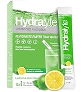 HydraLyte Electrolyte Powder, Low Sugar Electrolyte Packets Designed for Rapid Hydration, Safe Hy...