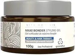 Maxi Bonder Styling Gel 100 g Gel estilizador de máxima fixação. A linha Vita Hominis é a linha masculina da Grandha para barba e cabelo. A verdadeira essência do homem, traduzida numa experiência elegante e sofisticada.