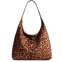 KALIDI Bolso de mano vintage de cuero vegano para mujer, con