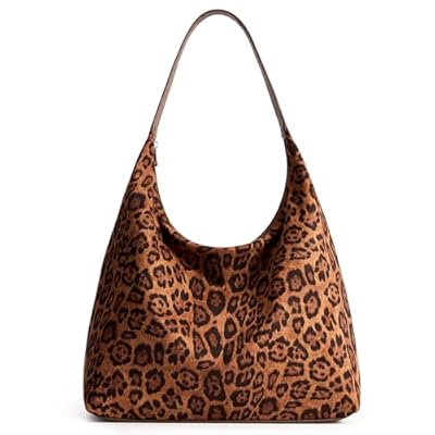 KALIDI Bolso de mano vintage de cuero vegano para mujer, con cremallera, bolsa de trabajo, fin de semana, bolso de hombro para viajes diarios, leopardo, Large | Ya disponible en tu tienda friki favorita! En mundofriki.es! KALIDI Bolso de mano vintage de cuero vegano para mujer, con cremallera, bolsa de trabajo, fin de semana, bolso de hombro para viajes diarios, leopardo, Large | Ya disponible en tu tienda friki favorita! En mundofriki.es!