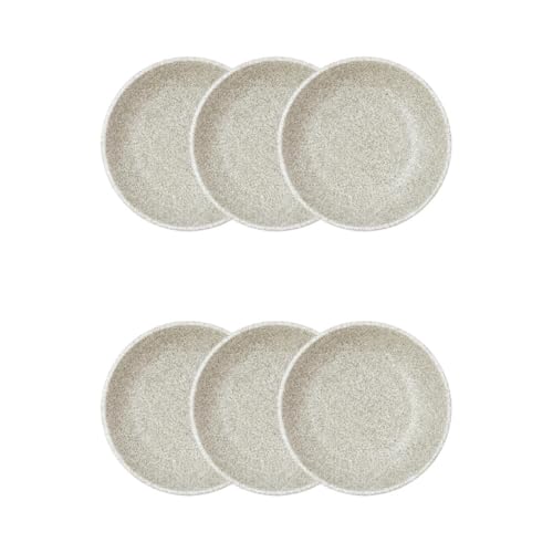 Bidasoa Element Hydrozero Set 6 Pl Hondo 20 Element Cream Hydrozer 20cm Porcelana Apto Microondas Apilable