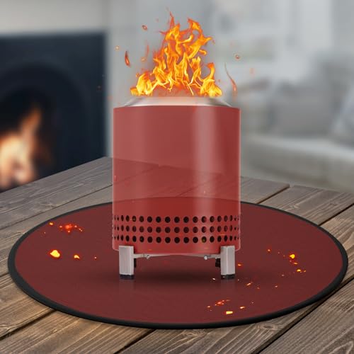 Solo Stove Mesa/XL Tabletop Fire Pit Mat, 4-Layer Fireproof Heat