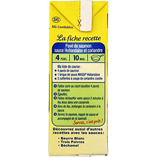 NESTLE MAGGI - Ma Sauce Fine Hollandaise 250 Ml - ( Lot De 4 )