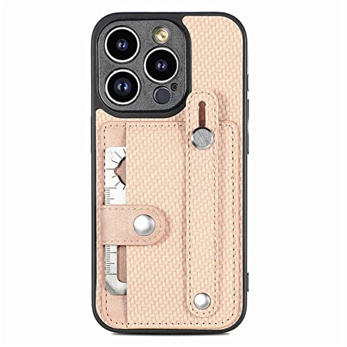 Étui Samsung S22 carbone kaki avec porte-carte et strap arrière