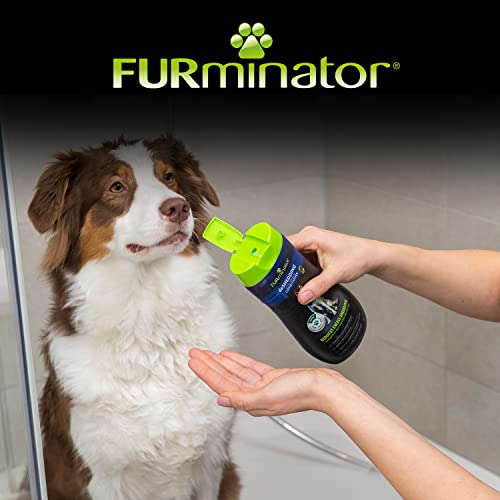 FURminator deShedding Hunde-Conditioner - Premium Conditioner für weiches und glänzendes Fell, reduziert lose Haare, 473 ml