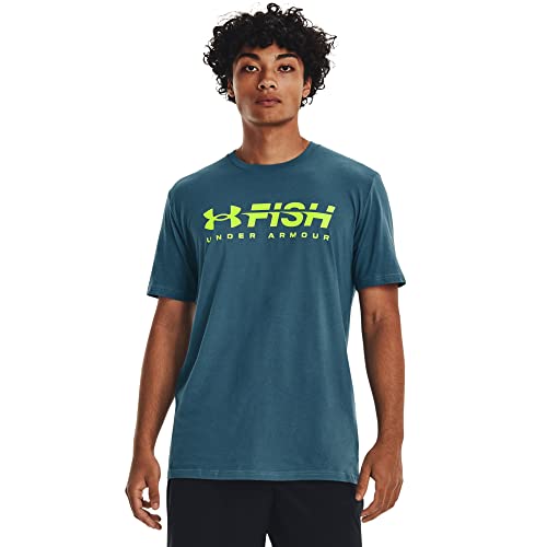 T-Shirt Under Armour Fish Strike Homme anti-UV - Maillot de pêche respirant et haut léger