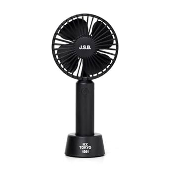 三代目JSB ハンディファン　　　　　　　　　　　　4100円に変更 Amazon.co.jp: 3代目J.S.B. Logo Handy Fan（Black）ハンディ