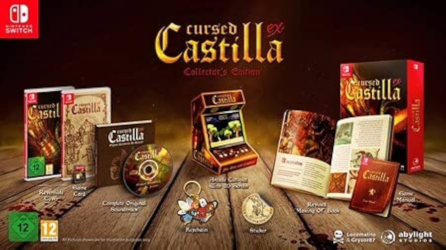 Nintendo Switch Cursed Castilla EX - Collector's Edition Cursed Castilla ex Collector's Edition (Nintendo Switch