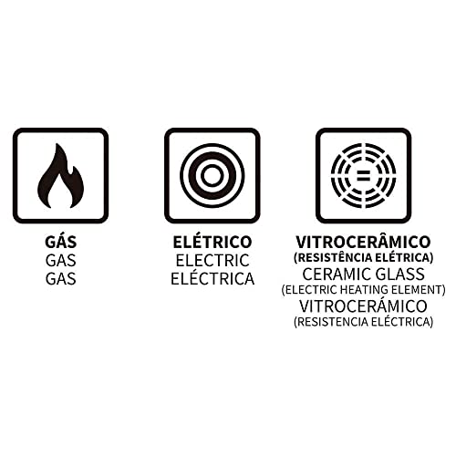 Banho-maria De Alumínio Com Revestimento Interno De Antiaderente Tramontina Vermelho Medio