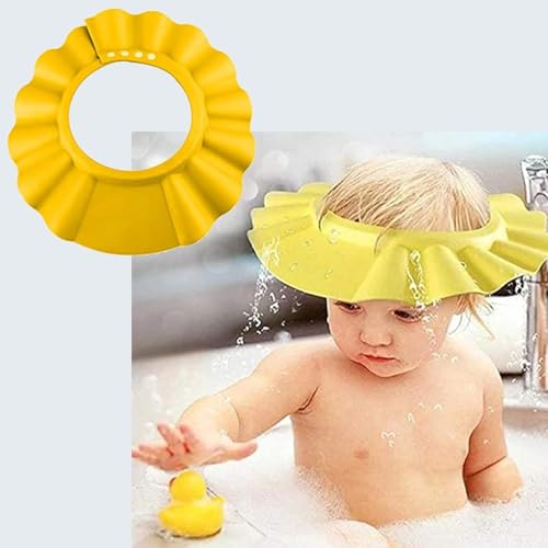 Image of Safe-O-Kid Potty Training Combo | 1 Cushioned Potty Seat, 1 Potty Training Seat, 1 Pair Anti-Slip Knee Pads, 1 Baby Bath Towel & 1 Bath Shampoo Hat | Baby Toilet Training for Toddlers - Assorted