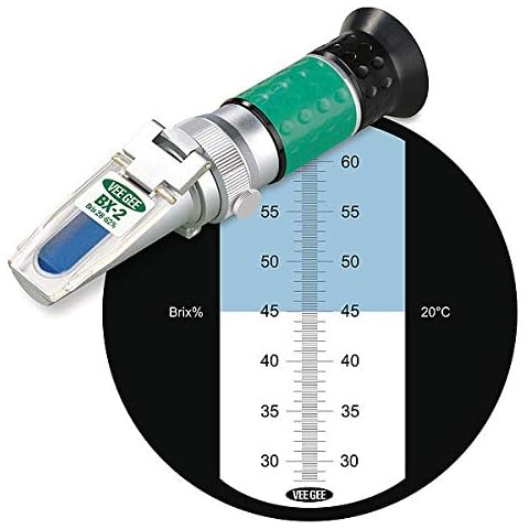 Vee Gee Handheld Brix Refractometer; 28 to 62% Cover