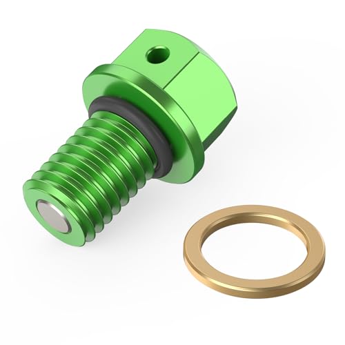 Bouchon magnétique M10x1,5 pour stopper la limaille moteur de Kawasaki KX