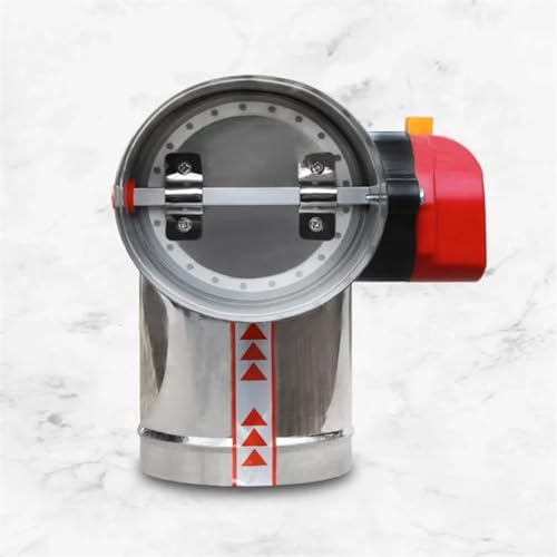 Registre de ventilation motorisé en acier inoxydable 63mm 220V CA - 6