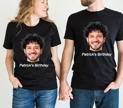 Custom Face Birthday Shirts, Funny Birthday Matching Shirt, Face Shirt, Customized Design, Birthday Photo Shirt, Birthday Party Group Shirt3