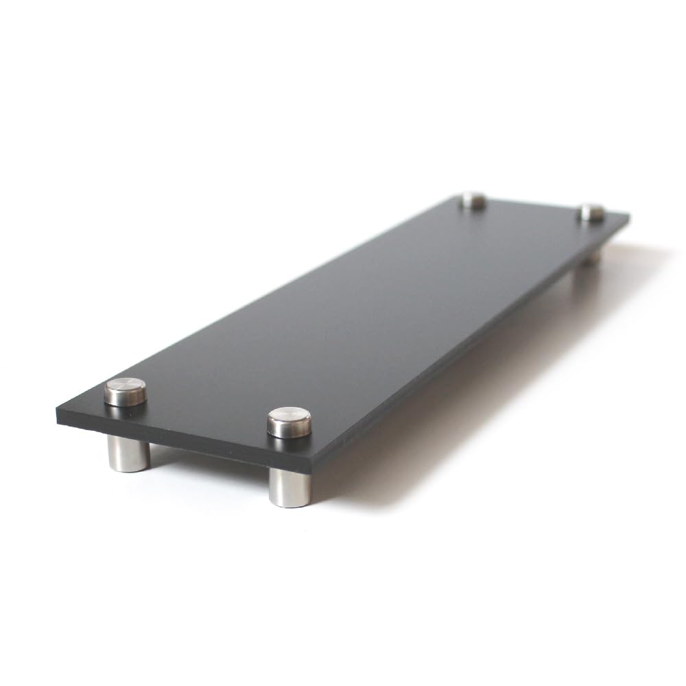 Amazon.co.jp: MKE マットブラックで映える!!【長方形】のアクリル台