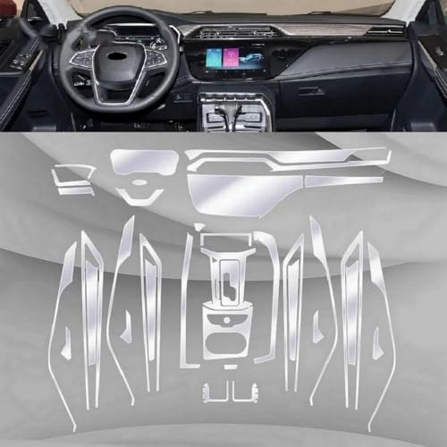 Película TPU para Ford Territory 2019-2023 de salpicadero RHD transparente 3