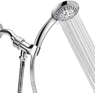 WASSA High Pressure Handheld Shower Head, 9 Spray Settings Hand Held Showerhead