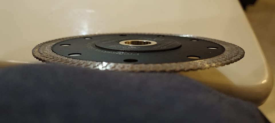 Miniatura 5 de Brocas de biselado de diamante de 1-38 pulgadas para azulejos de mármol de granito Agujeros existentes Ampliación de resina almohadilla de pulido