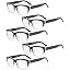 Black-clear 5pc All Clear Lens