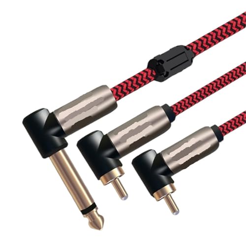 Câble jack 6.5 mm vers double phono pour libérer l'émotion de votre musique