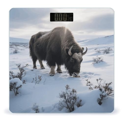 Báscula digital para baño con alta precisión 400 lb miniatura 1