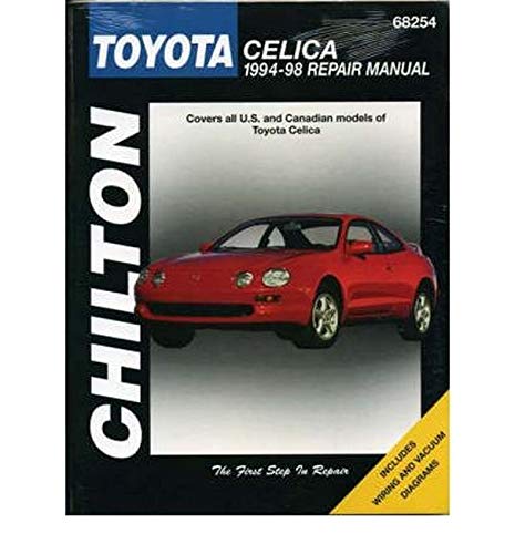 Toyota Celica Auto Repair Manual Books - Toyota Celica, 1994-98 (Chilton Total Car Care Series Manuals)