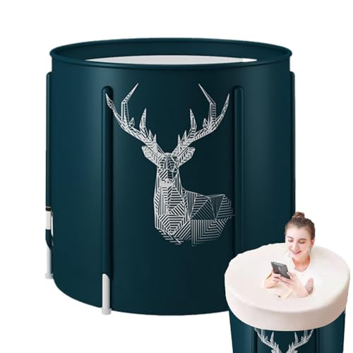 Bañera plegable para cabina de ducha pequeña y baño de hielo 2