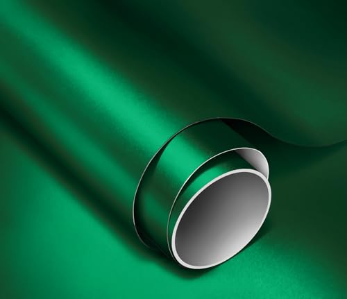Image of ColorFusion PPF by VViViD, Satin Chrome Stealth Green Dry Apply PPF Vinyl Car Wrap Roll 60ft x 5ft