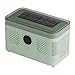 Fenteer Macchina per Ghiaccio Contatore Mini Fabbricatore di Ghiaccio Domestico Portatile Elettrodomestico Da Cucina per Cubetti Clip Ghiaccio Inclusa, Verde immagine