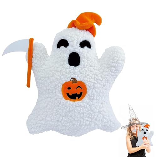 yayafunfun1Pc Halloween Ghost Doll Plush Toy Soft Toy for Kids, 30cm Cute Halloween Stuffed Doll Toys Ghost Plushies Collection Cuddly Toys for Home Decorations