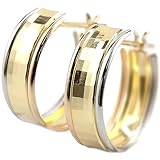 [アトラス] Atrus 18金 プラチナ フープピアス コンビ イエローゴールドk18 ピンクゴールドk18 プラチナ900 地金 カット リング ピアス ペア 女性 エレジャス 人気 sn