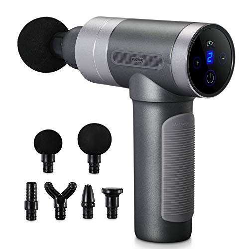 Muscle Massage Gun Handheld Deep Tissue Massager Shoulder Back Leg Calf Body Percussion