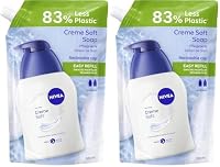 NIVEA – NIVEA Creme Soft Pflegeseife Nachfüllbeutel (500 ml), pflege