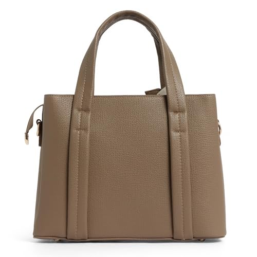 Image of EXOTIC Premium Ivory Chic Edition Urban Luxe Hand & Sling Bag for Women | Stylish PU Leather Tote with Spacious Compartments & Detachable Strap